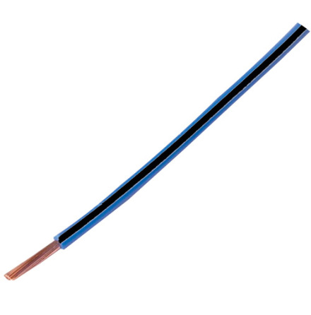 100m 14 Amp T/Wall Blue/Black 0,5mm2