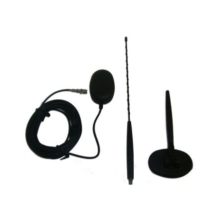 Dual band glasantenn