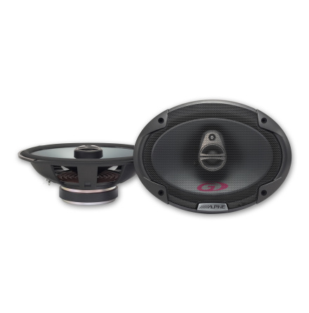 Alpine Type-G Coax 3-way speaker 6x9"
