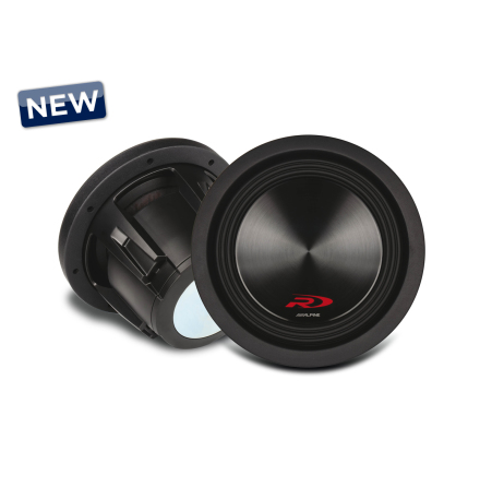 Alpine 8" Type-R subwoofer (4 ohm + 4 ohm)