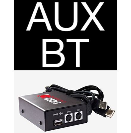 VOLVO USB & bltand Volvo 00>06 Iphone ladd USB.