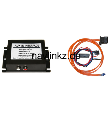 AUX IN (Audi MMi3 High/basic,BMW, Mercedes, Porsche