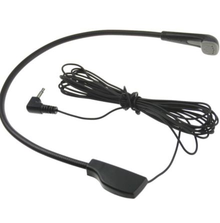 Svanhalsmikrofon 2,5mm plugg