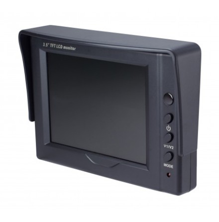 "3.5"" Dash Mount Dual Input Monitor"