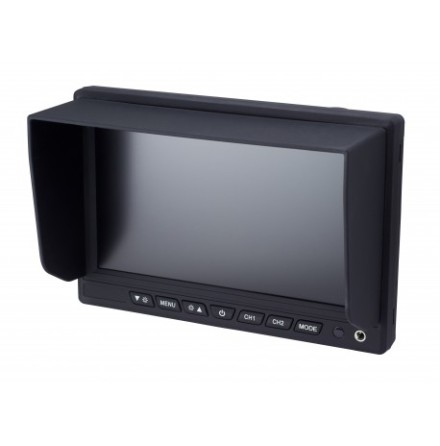"""7"""" Dash Mount Dual Input Dual Trigger Monitor"