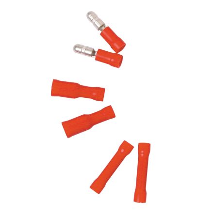 100 x Rd 4mm rundstift hane