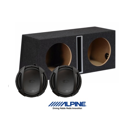Alpine Type-E baspaket 2x12"