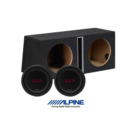Alpine Type-G baspaket 2x12"