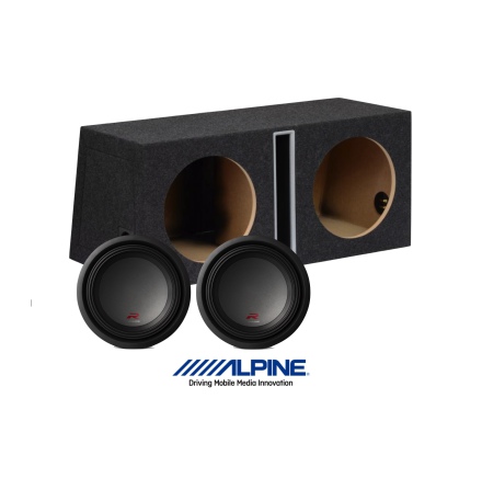 Alpine R-series baspaket 2x12"