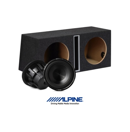 Alpine X-series baspaket 2x12"