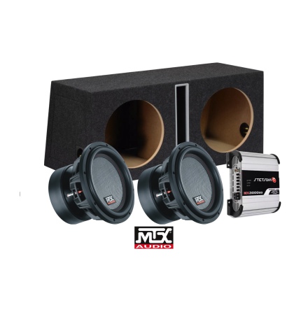 MTX TX8 baspaket 2x12" och Stetsom EX3000EQ-1