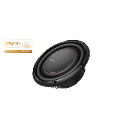 Pioneer 10" smal subwoofer i D-serien 1300W 4ohm