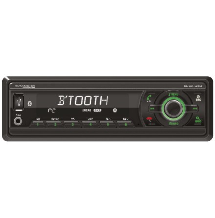 Maskinradio Heavy Duty utan CD med BT