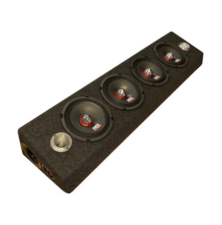 MTX SPL lda 4x6,5" med EDGE diskanter