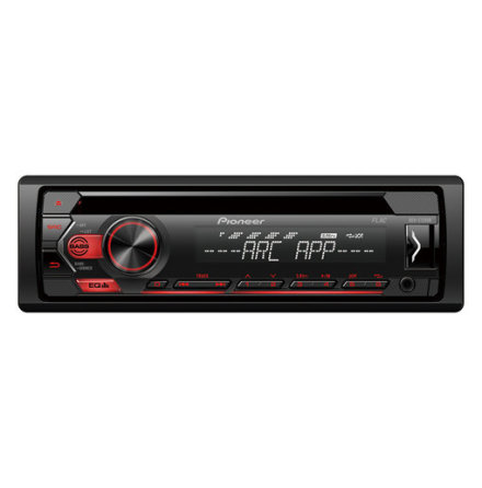 Pioneer DEH-S120UB 4x50W,MP3,AUX,USB,rd knapbelys