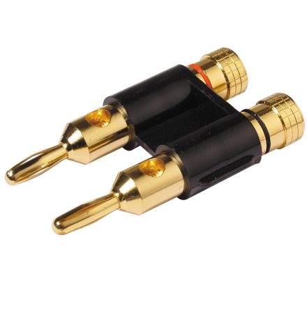 2 stift banankontakt hane