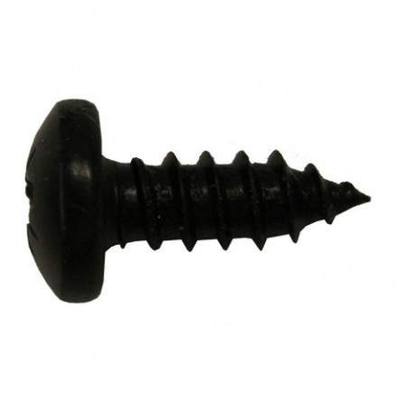 100 st 10 x 13mm svart pltskr