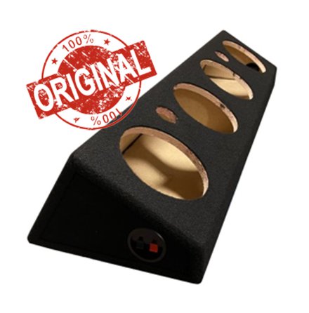 Sluten BX SVART Lda 4 x6,5" middar och diskant