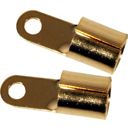 10 x Guld ringkabelskor -20mm2