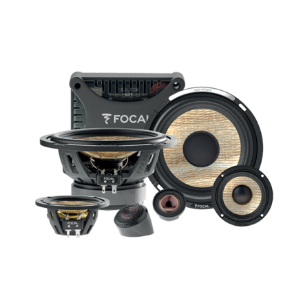 Focal FLAX EVO 16.5CM (6'') & 8CM (3'') 3-WAY COMPONENT KIT