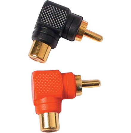 2 x Kort RCA vinkel