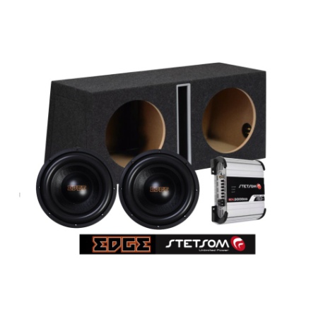 Edge EDS baspaket 2x12" och Stetsom EX3000EQ-1
