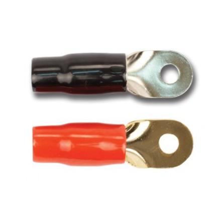 RINGKABELSKO 8mm HL, 50mm2 2-pack RD/SVART