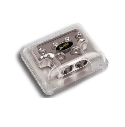 DISTRIBUTIONSBLOCK 2st 20mm2 IN, 4st 10mm2 UT T-BLOCK