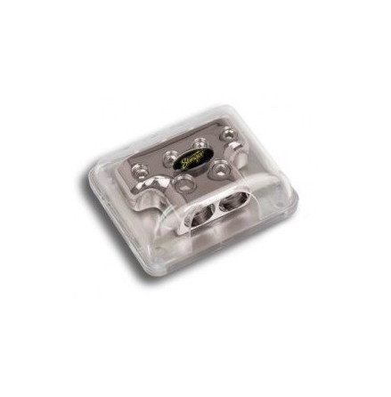 DISTRIBUTIONSBLOCK 2st 50mm2 IN, 4st 20mm2 UT T-BLOCK