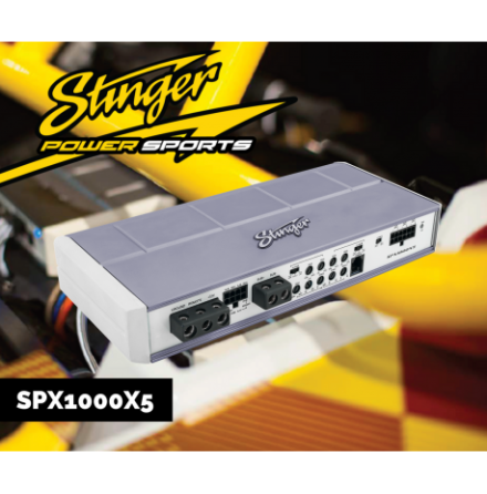 Stinger POWERSPORTS AMPLIFIER 1000Watt 5 Channel
