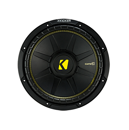 KICKER 12" CompC Subwoofer, 4ohm, SVC