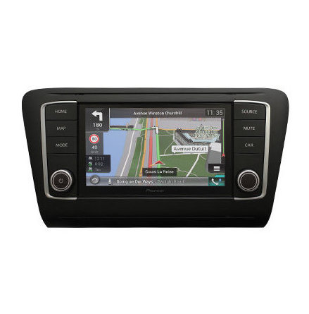 Pioneer Nav Skoda Octavia (5E - 2013 onward) (Matte Black)