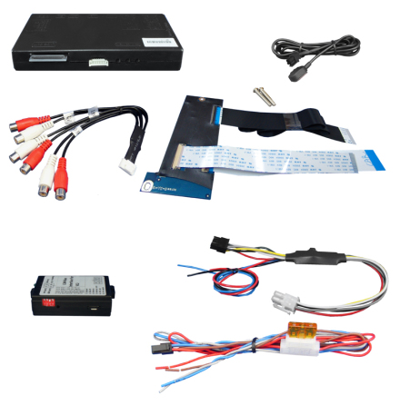 v.LiNK 2 video+RVC+RGB-input Renault med Tomom nav