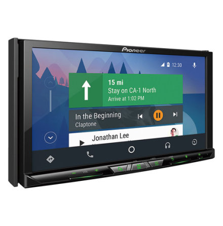 Pioneer 2DIN Navigation med resistiv skrm
