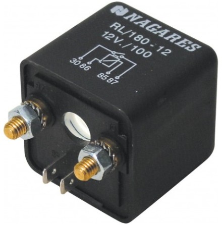 100 Amp Split laddnings rel.