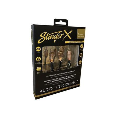 Stinger X 3-series Y-SPLIT 1 Hona-2 Hanar RCA Interconnect
