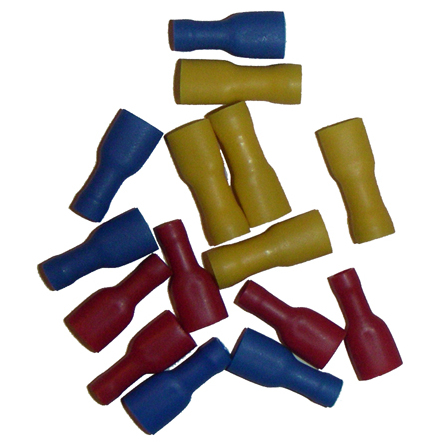 Blandat isolerade kabelskor