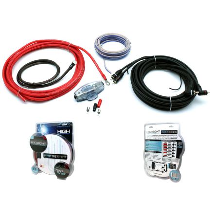 Kampanj! 10mm2 OFC-hybrid Professional Amp Kit