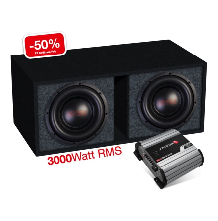 Edge EDP-SPL baspaket 2x12" + Stetsom EX3000.2