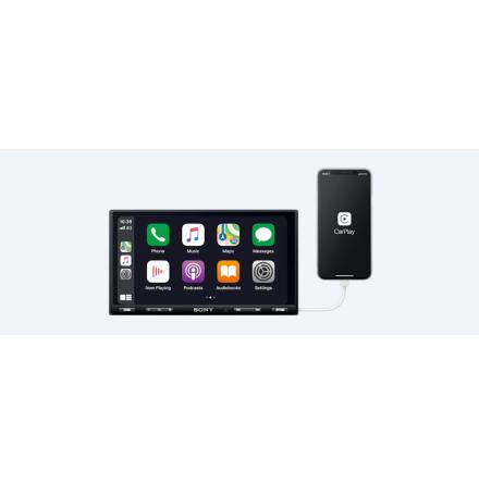Sony 7" DAB-receiver med Weblink & CarPlay