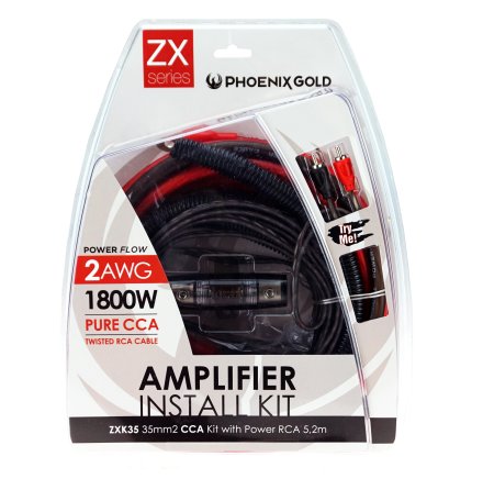 Kampanj! 35mm2 CCA kit with power RCA 5,2m