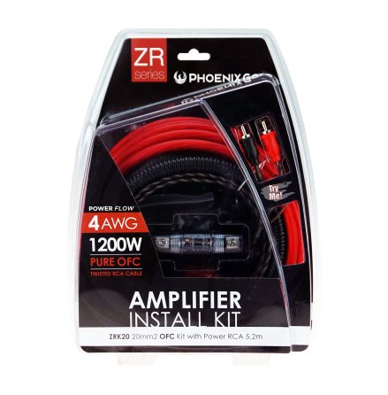 Kampanj! 20mm2 OFC kit with power RCA 5,2m