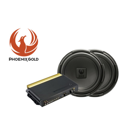 Phoenix Gold's RX 2x12tum Baspaket med SX26001 steg