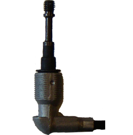 Antenn rakt rekt fste 1,6m kabel, inkl stlspr