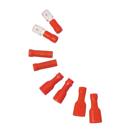 100 x Rd 6,3mm flatstift